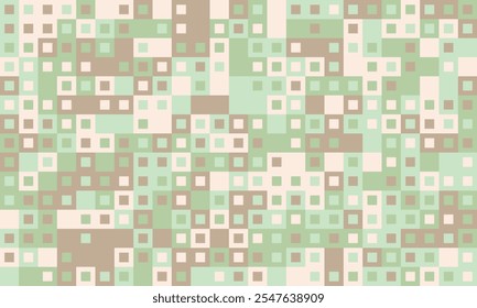 Padrão de grade geométrica com cubos texturizados e cores brilhantes. Ótimo para designs modernos, mínimos, impressões de tecido ou decoração de fundo.