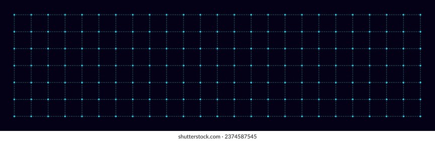Cuadrícula geométrica con fondo cuadrado. Plantilla en blanco en blanco y negro con líneas negras para el diseño técnico y de dibujo con marcas vectoriales milímetros