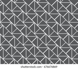 Geometric grid triangle minimal graphic pattern background.