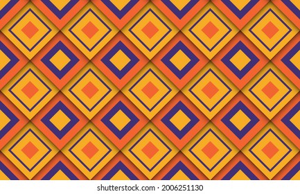 Geometric groovy pattern simple design