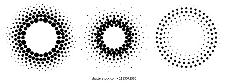 Geometric Halftone Background Seamless Vector