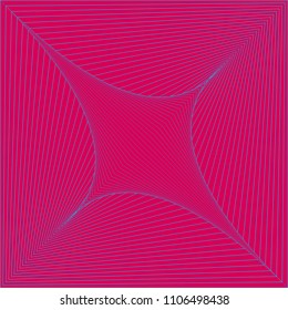 Geometric halftone design element. Monochrome graphic. Minimal covers design.