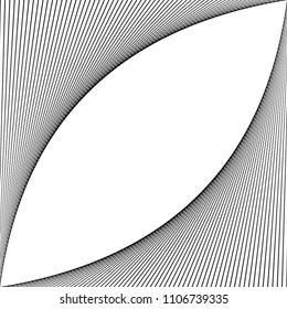 Geometric halftone design element. Monochrome graphic. Minimal covers design.
