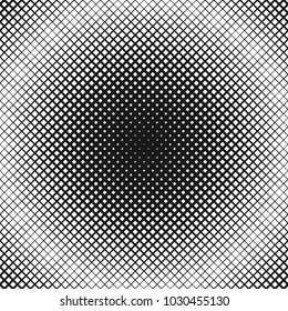 Geometric halftone diagonal square pattern background - vector graphic design