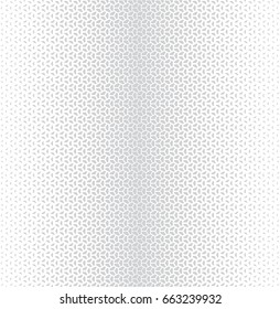 geometric halftone gradient pentagon seamless vector pattern