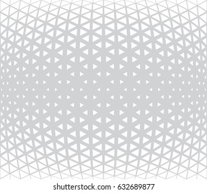 geometric halftone gradient triangle seamless vector pattern