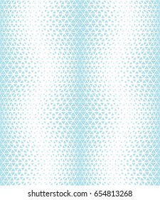 geometric halftone gradient triangle seamless vector pattern