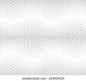 geometric halftone gradient triangle seamless vector pattern