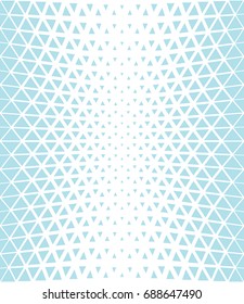 geometric halftone gradient triangle seamless vector pattern