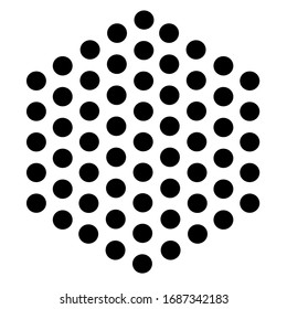 Geometric halftone gradients. Minimal  design backgrounds. Abstract shapes. Vector illustration