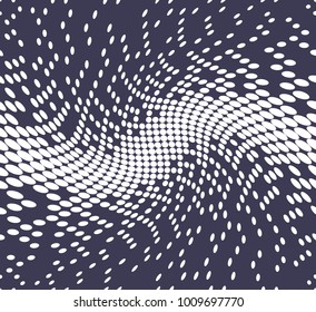 geometric halftone pattern background