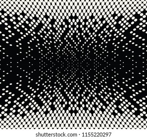 geometric halftone pattern background