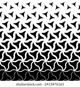 Geometric halftone patterns vector of repeating Geometry art background polygonal wallpaper.