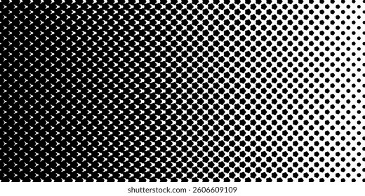 geometric halftone stars decorative art pattern background