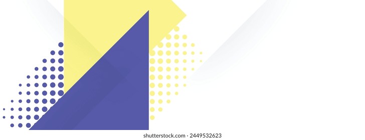 Geometric halftone textured White light background abstract design. for banner, poster. Minimal Style.