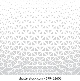geometric halftone triangle minimal graphic vector pattern