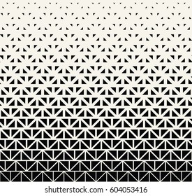 geometric halftone triangle minimal graphic vector pattern