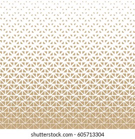 geometric halftone triangle minimal graphic vector pattern