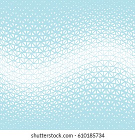 geometric halftone triangle minimal graphic vector pattern