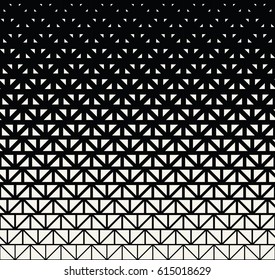 geometric halftone triangle minimal graphic vector pattern