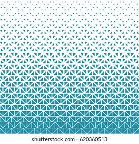 geometric halftone triangle minimal graphic vector pattern