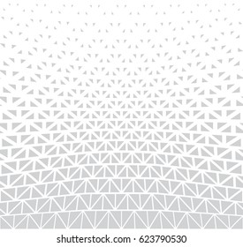 geometric halftone triangle minimal graphic vector pattern