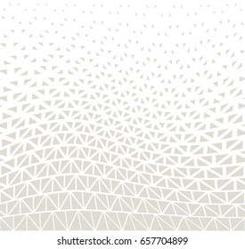 geometric halftone triangle minimal graphic vector pattern