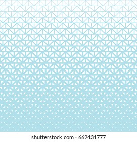 geometric halftone triangle minimal graphic vector pattern