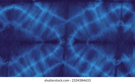 Geometric hand painted watercolor tie-dye pattern background