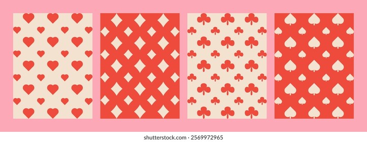 Geometric Happy valentine day background. Trendy simple modern greeting cards. Universal modern artistic templates. lovely posters in pink red colors. February 14.