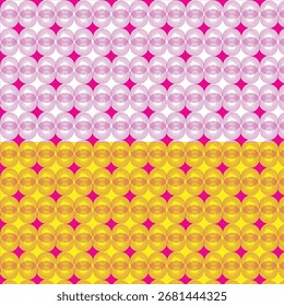 Geometric Harmony Circular Symmetry Vector Background Pattern Design 
