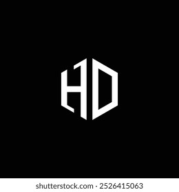 Geometric HD Monogram Logo Design