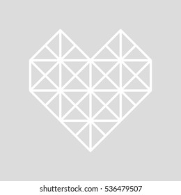 Geometric Heart.