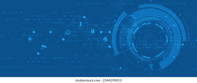 Geometric hexagon abstract background with simple polygonal elements. Medical, business, technology or science design.