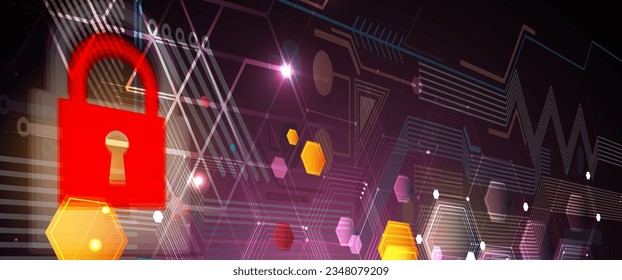 Fondo abstracto hexagonal geométrico con elementos poligonales simples. Diseño médico, empresarial, tecnológico o científico.