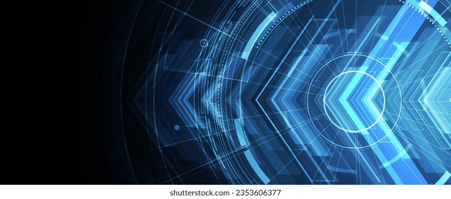 Geometric hexagon abstract background with simple polygonal elements. Medical, business, technology or science design.