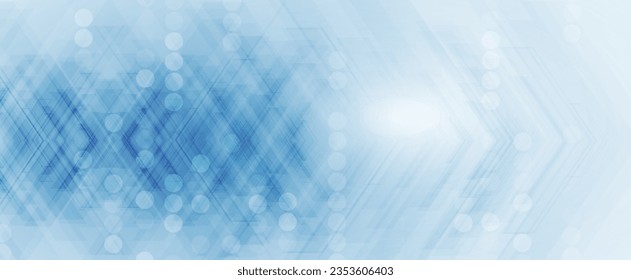 Geometric hexagon abstract background with simple polygonal elements. Medical, business, technology or science design.