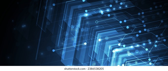 Fondo abstracto hexagonal geométrico con elementos poligonales simples. Diseño médico, empresarial, tecnológico o científico. Ilustración vectorial hecha a mano.