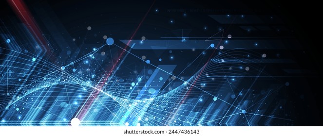 Geometric hexagon abstract background with simple polygonal elements. Medical, business, technology or science design.