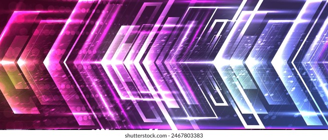 Geometric hexagon abstract background with simple polygonal elements. Medical, business, technology or science design.