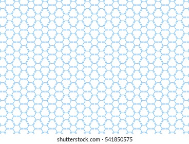 geometric Hexagon abstract vector background