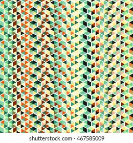 geometric hexagon gem pieces background