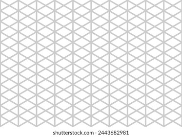 Geometric hexagon grey abstract seamless pattern background molecule and communication. geometric big data complex with compounds. for vector fashion geometric hexagon design banner, poster, card, web