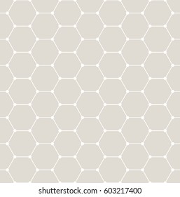 geometric hexagon minimal grid graphic pattern background