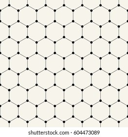 geometric hexagon minimal grid graphic pattern background