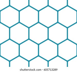 geometric hexagon minimal grid graphic pattern background