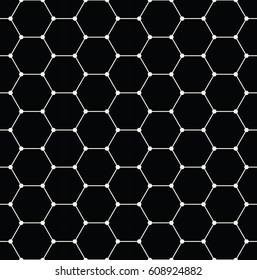 geometric hexagon minimal grid graphic pattern background