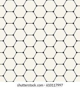 geometric hexagon minimal grid graphic pattern background