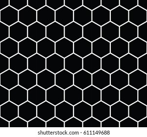 geometric hexagon minimal grid graphic pattern background