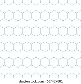 geometric hexagon minimal grid graphic pattern background